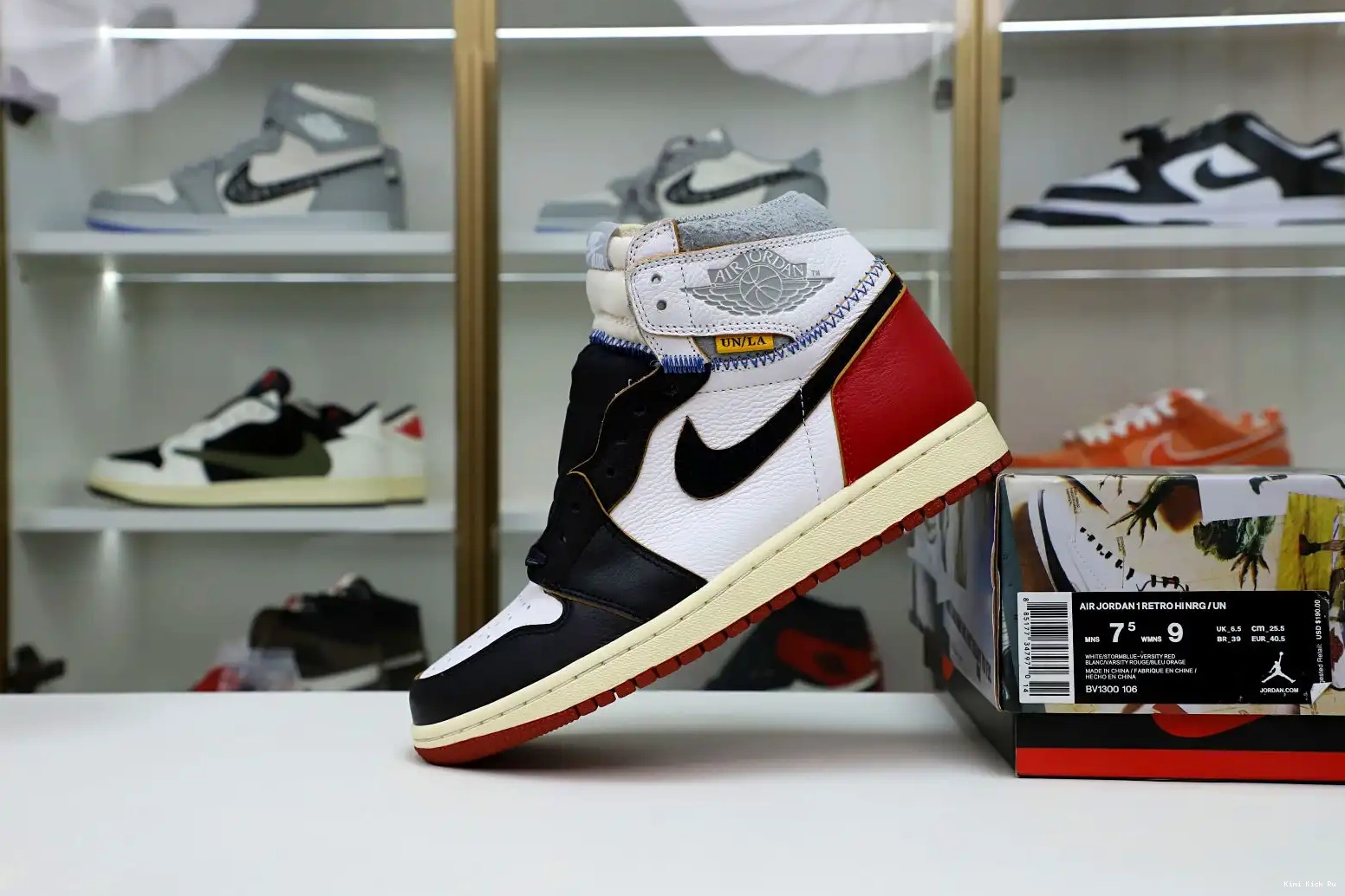 X 1 Kimikick UNION JORDAN LA HIGH AIR NRG RETRO 0716
